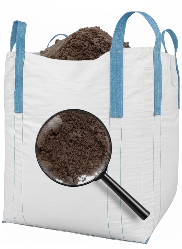 Metselzand – 1500kg BigBag (1m³) – 0/4 mm - Afbeelding 2